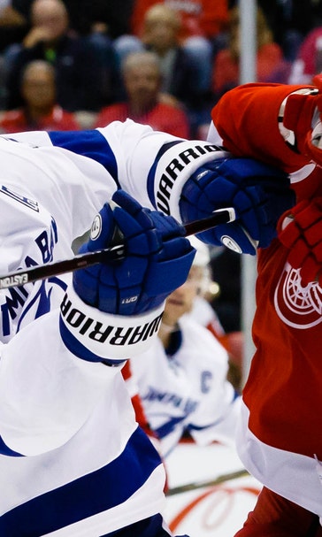Lightning handed first defeat of season in road loss to Red Wings
